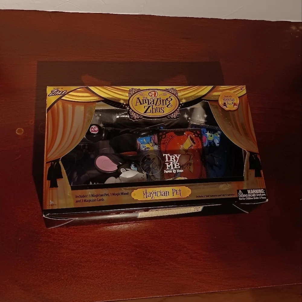 The Amazing Zhus Magician Mouse Pet Set Toy Bundle NWT